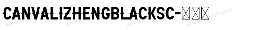 CanvaLiZhengBlackSC字体转换