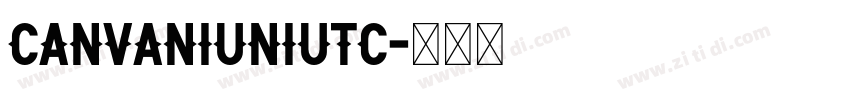 CanvaNiuniuTC字体转换