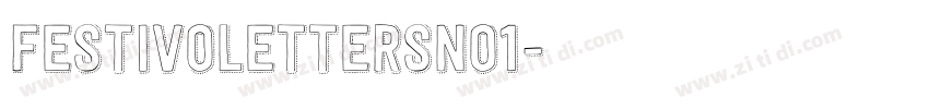 FestivoLettersNo1字体转换 FestivoLettersNo1字体转换