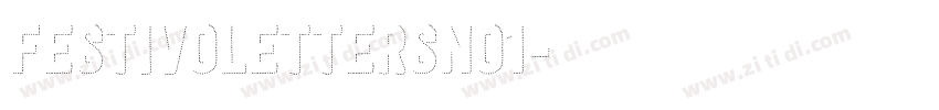 FestivoLettersNo1字体转换 FestivoLettersNo1字体转换