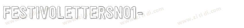 FestivoLettersNo1字体转换 FestivoLettersNo1字体转换