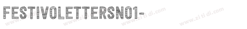 FestivoLettersNo1字体转换 FestivoLettersNo1字体转换