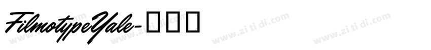 FilmotypeYale字体转换