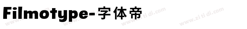 Filmotype字体转换