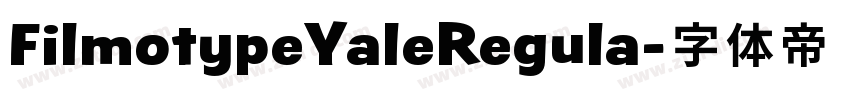 FilmotypeYaleRegula字体转换