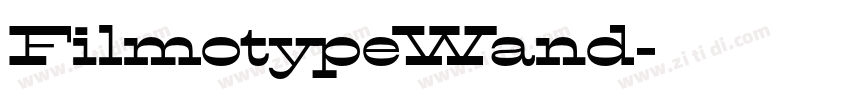 FilmotypeWand字体转换