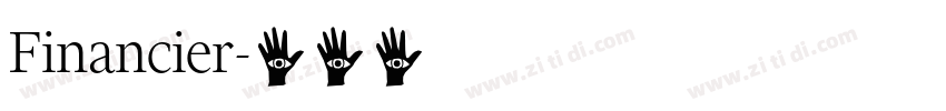 Financier字体转换
