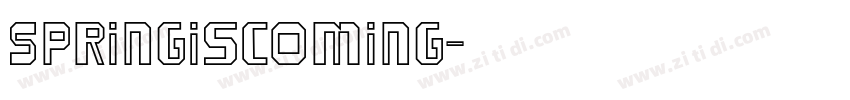 SpringisComing字体转换