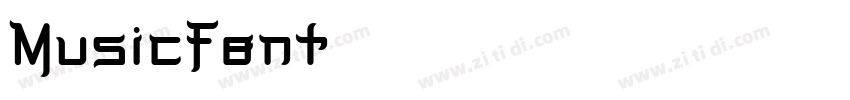 MusicFont字体转换
