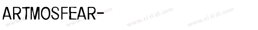 ARTMOSFEAR字体转换