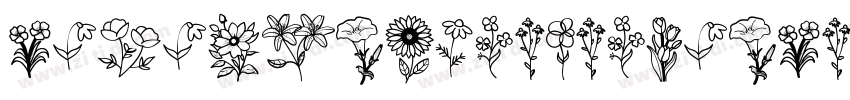 AutunFlowersRegular字体转换 AutunFlowersRegular字体转换
