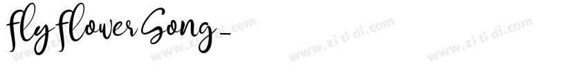 FlyFlowerSong字体转换