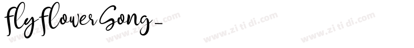 FlyFlowerSong字体转换