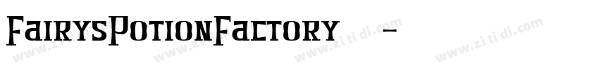 FairysPotionFactory存档字体转换