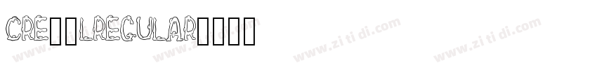 Cre望号LRegular字体转换