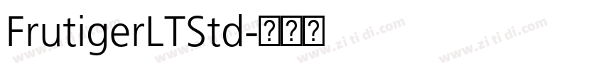 FrutigerLTStd字体转换 FrutigerLTStd字体转换