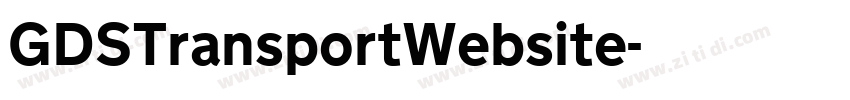 GDSTransportWebsite字体转换