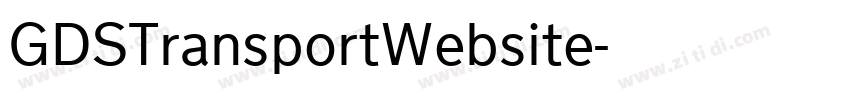 GDSTransportWebsite字体转换
