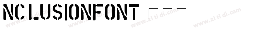 nClusionFont字体转换