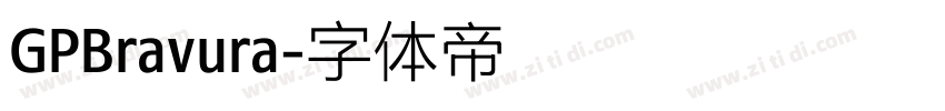 GPBravura字体转换