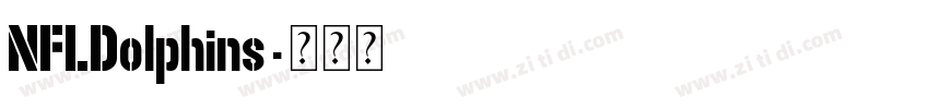 NFLDolphins字体转换