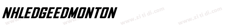 NHL_Edge_Edmonton字体转换