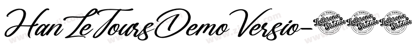 HanLeToursDemoVersio字体转换 HanLeToursDemoVersio字体转换