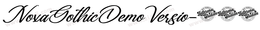 NoxaGothicDemoVersio字体转换 NoxaGothicDemoVersio字体转换