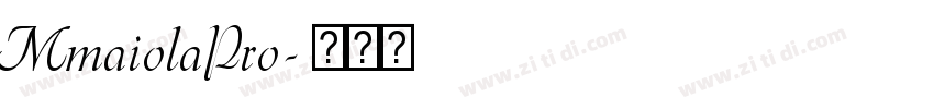 MmaiolaPro字体转换
