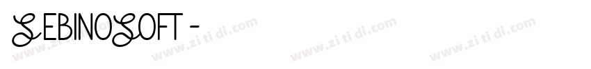 SebinoSoft字体转换