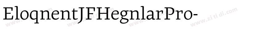 EloquentJFRegularPro字体转换 EloquentJFRegularPro字体转换