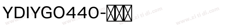 YDIYGO440字体转换