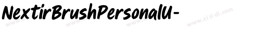NextirBrushPersonalU字体转换