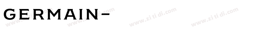 germain字体转换