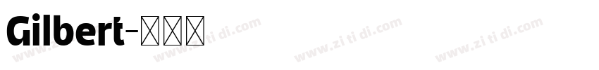 Gilbert字体转换