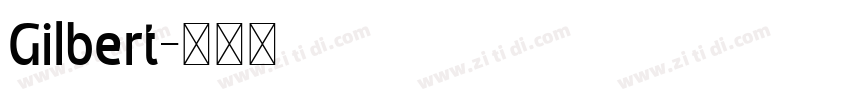 Gilbert字体转换