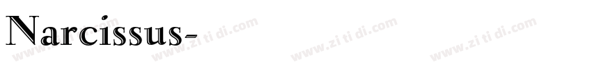 Narcissus字体转换