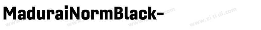MaduraiNormBlack字体转换 MaduraiNormBlack字体转换