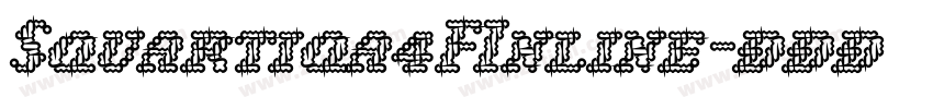 Squartiqa4FInline字体转换