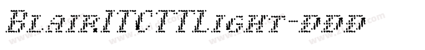 BlairITCTTLight字体转换 BlairITCTTLight字体转换