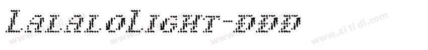 LalaloLight字体转换 LalaloLight字体转换