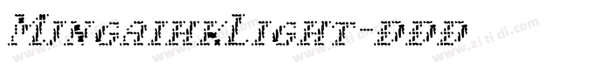 MjngaihkLight字体转换 MjngaihkLight字体转换