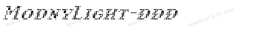 ModnyLight字体转换