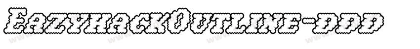EazyhackOutline字体转换