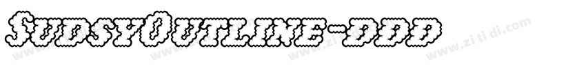 SudsyOutline字体转换