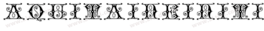 AquitaineInitialsStd字体转换 AquitaineInitialsStd字体转换