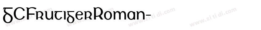 GCFrutigerRoman字体转换 GCFrutigerRoman字体转换