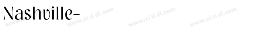 Nashville字体转换