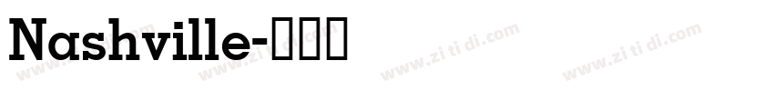 Nashville字体转换
