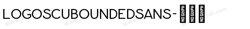 logoSCUboundedSans字体转换 logoSCUboundedSans字体转换